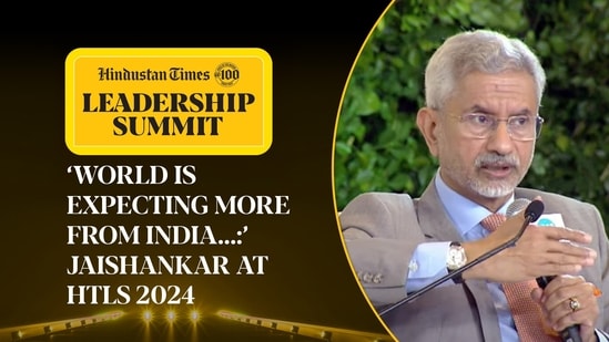 EAM Jaishankar Explains What The World Expects From India | HTLS 2024