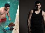Singer Arjun Kanungo weight about 117kgs, after going through kidney and hip injuries. 