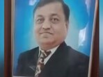 Brijesh Suthar's photo mentioning him as "swargiya" or deceased. (X) Brijesh Suthar's photo mentioning him as "swargiya" or deceased. (X)