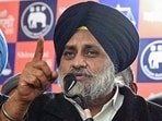 Sukhbir Singh Badal (ANI file)(HT_PRINT)
