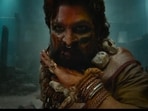 Allu Arjun in a still from Pushpa 2.