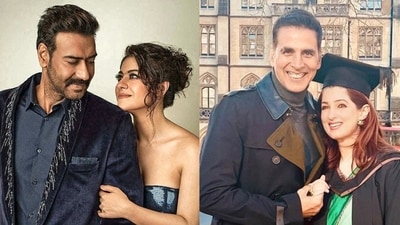 Ajay Devgn-Kajol and Akshay Kumar-Twinkle Khanna tied the knot around the same time (Photos: Instagram/ajaydevgn, akshaykumar) Ajay Devgn-Kajol and Akshay Kumar-Twinkle Khanna tied the knot around the same time (Photos: Instagram/ajaydevgn, akshaykumar)