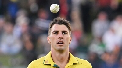 Australia's Pat Cummins prepares to bowl during the ODI match between Australia and Pakistan at Adelaide Oval. (AFP) Australia's Pat Cummins prepares to bowl during the ODI match between Australia and Pakistan at Adelaide Oval. (AFP)