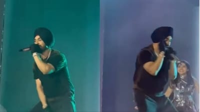 Diljit Dosanjh's Hyderabad concert took place on Friday. Diljit Dosanjh's Hyderabad concert took place on Friday.