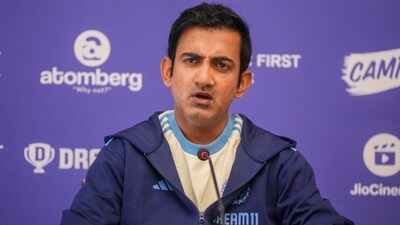 Indian cricket coach Gautam Gambhir during a pre-departure press conference before leaving for the Australia tour. (PTI) Indian cricket coach Gautam Gambhir during a pre-departure press conference before leaving for the Australia tour. (PTI)