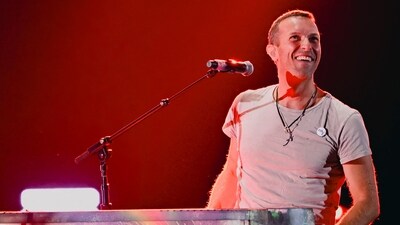 The British band will also be performing at DY Patil Sports Stadium in Mumbai on January 18, 19 and 21. (Getty Images via AFP) The British band will also be performing at DY Patil Sports Stadium in Mumbai on January 18, 19 and 21. (Getty Images via AFP)
