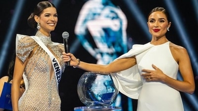 Venezuela's Ileana Márquez made it to the top 5 at the 73rd Miss Universe competion. (Instagram) Venezuela's Ileana Márquez made it to the top 5 at the 73rd Miss Universe competion. (Instagram)