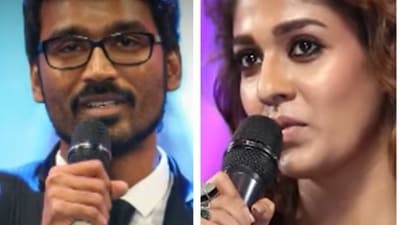 Nayanthara apologised to Dhanush at an award show in 2016 Nayanthara apologised to Dhanush at an award show in 2016