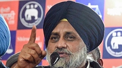 Sukhbir Singh Badal (ANI file) (HT_PRINT) Sukhbir Singh Badal (ANI file) (HT_PRINT)