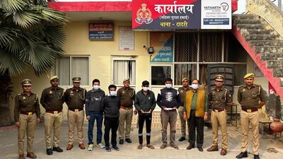 The gang was busted after Sumit Sharma, a Ghaziabad-based district president of Gau Raksha Samiti, alerted police on November 9. (HT Photos) The gang was busted after Sumit Sharma, a Ghaziabad-based district president of Gau Raksha Samiti, alerted police on November 9. (HT Photos)