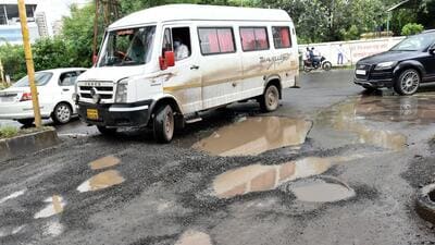 The roads are riddled with potholes so severe that it’s hard to tell if there are roads on potholes or potholes on roads. The situation becomes especially worse during the monsoon, the letters reads. (HT FILE) The roads are riddled with potholes so severe that it’s hard to tell if there are roads on potholes or potholes on roads. The situation becomes especially worse during the monsoon, the letters reads. (HT FILE)