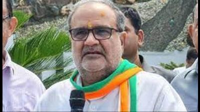 U.P. BJP chief Bhupendra Singh Chaudhary. (HT file)