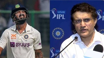 KL Rahul; Sourav Ganguly KL Rahul; Sourav Ganguly