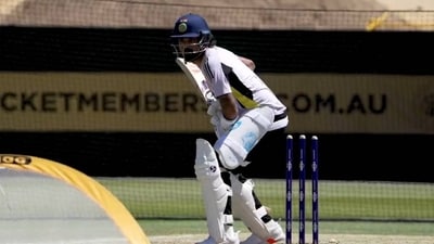 KL Rahul was spotted at India's net session on Day 3 at the WACA KL Rahul was spotted at India's net session on Day 3 at the WACA