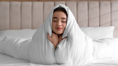 Getting out of the cosy blanket is a challenging task in winters. (Shutterstock) Getting out of the cosy blanket is a challenging task in winters. (Shutterstock)