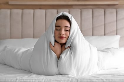 Getting out of the cosy blanket is a challenging task in winters. (Shutterstock) Getting out of the cosy blanket is a challenging task in winters. (Shutterstock)