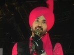 Diljit Dosanjh spoke to his fans during the Ahmedabad show. Diljit Dosanjh spoke to his fans during the Ahmedabad show.