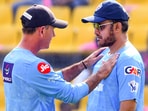 Former head coach of Delhi Capitals Ricky Ponting and Director Sourav Ganguly Former head coach of Delhi Capitals Ricky Ponting and Director Sourav Ganguly