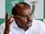 Union minister HD Kumaraswamy.