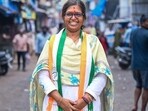 With Varsha Gaikwad being elected as the MP of Mumbai North Central during the Lok Sabha polls held earlier this year, the Congress has fielded her younger sister and ayurvedic doctor Jyoti Gaikwad for the upcoming poll. (Raju Shinde/HT Photo) With Varsha Gaikwad being elected as the MP of Mumbai North Central during the Lok Sabha polls held earlier this year, the Congress has fielded her younger sister and ayurvedic doctor Jyoti Gaikwad for the upcoming poll. (Raju Shinde/HT Photo)
