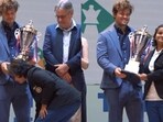 Marnus Carlsen had a special moment in Kolkata. Marnus Carlsen had a special moment in Kolkata.
