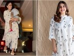 Kareena Kapoor was spotted in Mumbai wearing a minimalistic kurta set. Kareena Kapoor was spotted in Mumbai wearing a minimalistic kurta set.