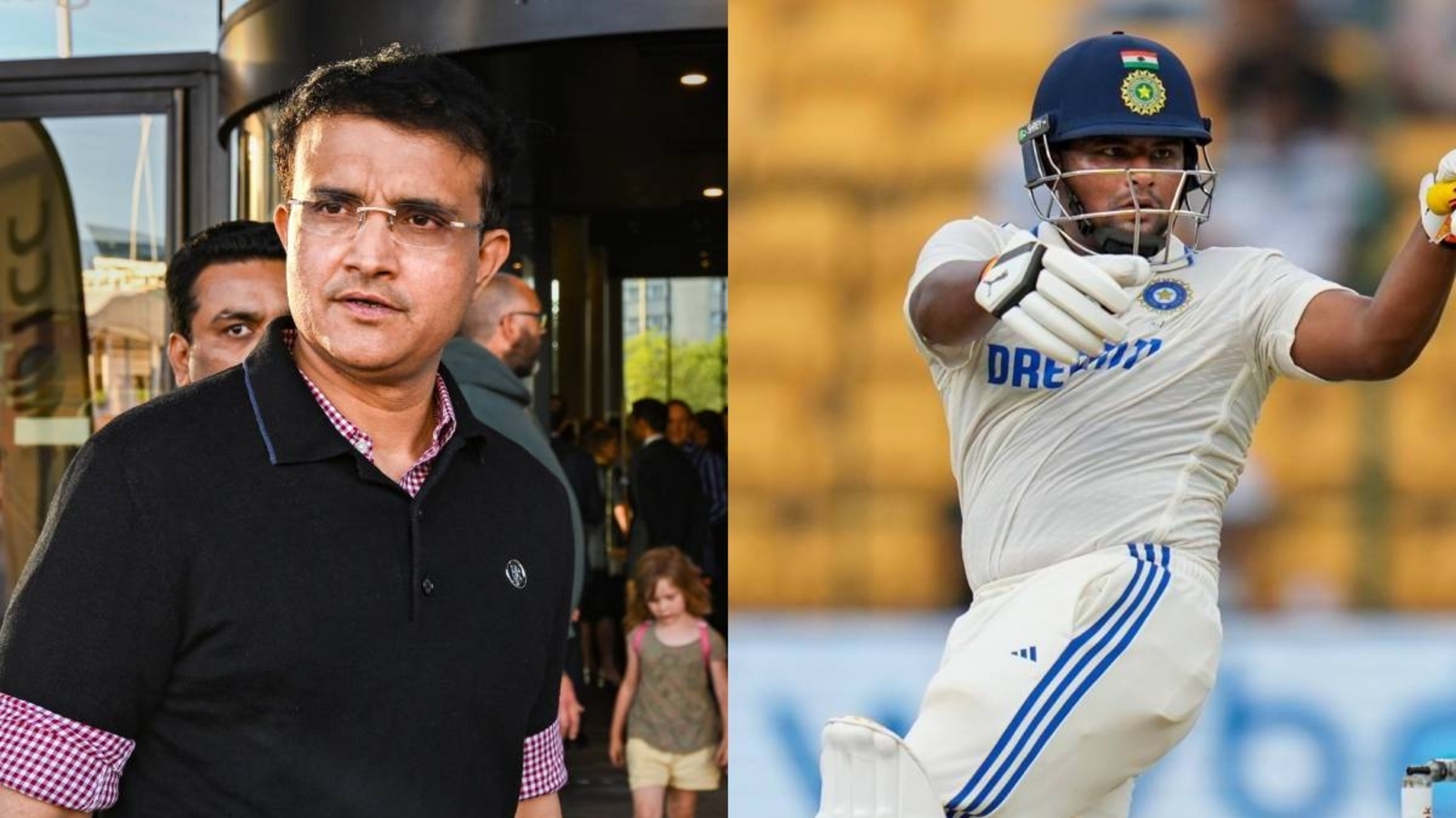 ‘Let him fail first’: Sourav Ganguly on Sarfaraz Khan as India speculated for major rejig in 1st Australia Test ‘Let him fail first’: Sourav Ganguly on Sarfaraz Khan as India speculated for major rejig in 1st Australia Test