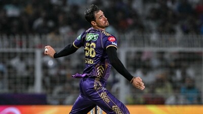 KKR spent  ₹24.75 to sign Mitchell Starc in the IPL 2024 auction. (AFP)