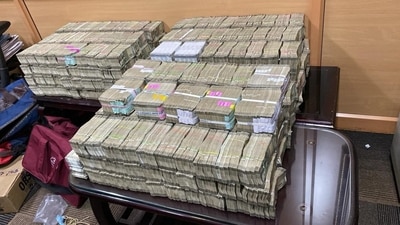 Cash seized by ED (Image: ED)