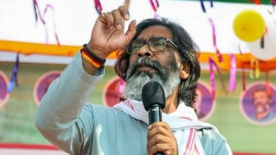 Jharkhand chief minister Hemant Soren. (PTI) Jharkhand chief minister Hemant Soren. (PTI)