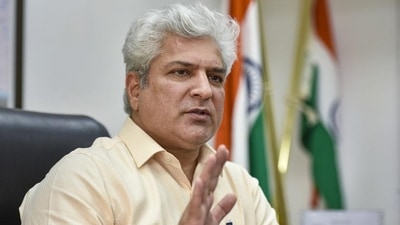 Kailash Gahlot quit the Aam Aadmi Party on Sunday citing internal differences. (PTI) Kailash Gahlot quit the Aam Aadmi Party on Sunday citing internal differences. (PTI)