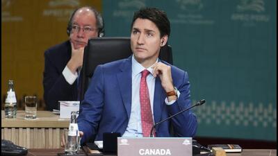 Prime Minister Justin Trudeau takes part in the Economic Leaders Meeting during the APEC summit in Lima, Peru on Saturday. (AP) Prime Minister Justin Trudeau takes part in the Economic Leaders Meeting during the APEC summit in Lima, Peru on Saturday. (AP)