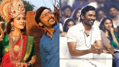 RJ Balaji has worked with both Nayanthara and Dhanush in the past. RJ Balaji has worked with both Nayanthara and Dhanush in the past.