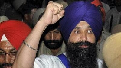 Rajoana was scheduled for execution on March 31, 2012, but the sentence was stayed following a mercy plea filed by SGPC. (HT file photo) Rajoana was scheduled for execution on March 31, 2012, but the sentence was stayed following a mercy plea filed by SGPC. (HT file photo)