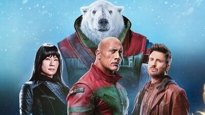 Lucy Liu, Dwayne Johnson and Chris Evans headline Red One.