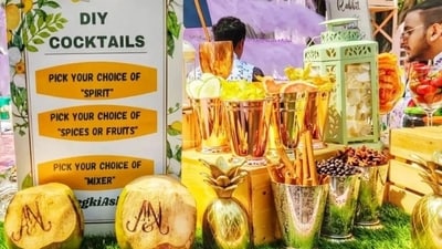 From interactive games to tailored bar menus as per the couple’s preferences, this wedding trend is adding a fun element to the celebrations From interactive games to tailored bar menus as per the couple’s preferences, this wedding trend is adding a fun element to the celebrations