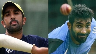 Tabraiz Shamsi pointed out a 'coincidence' with Jasprit Bumrah. Tabraiz Shamsi pointed out a 'coincidence' with Jasprit Bumrah.