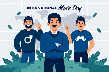 The day highlights the importance of supportive environments for men. (Freepik) The day highlights the importance of supportive environments for men. (Freepik)