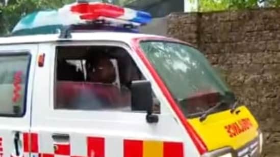 Kerala party workers stopped mid clash to let an ambulance pass through