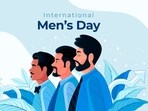Happy International Men’s Day 2024 wishes: Share these cards and greetings with your loved ones.(Freepik)