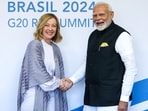 Prime Minister Narendra Modi holds a bilateral meeting with the Italian Prime Minister Giorgia Meloni on the sidelines of the 19th G20 summit, in Rio de Janeiro on Monday. (ANI Photo)