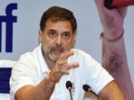 Leader of Opposition in Lok Sabha and Congress leader Rahul Gandhi during a press conference. Leader of Opposition in Lok Sabha and Congress leader Rahul Gandhi during a press conference.