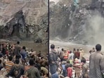 A video shows a mountain collapse revealing tonnes of copper in Congo A video shows a mountain collapse revealing tonnes of copper in Congo