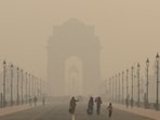The AQI in the national capital, for an 24-hour average, was recorded at a severe level of 488. 