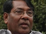 Congress leader Rameshwar Oraon.