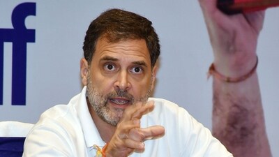 Leader of Opposition in Lok Sabha and Congress leader Rahul Gandhi during a press conference. (ANI file photo) Leader of Opposition in Lok Sabha and Congress leader Rahul Gandhi during a press conference. (ANI file photo)