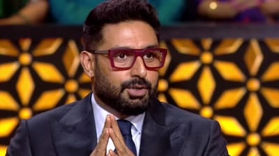 Abhishek Bachchan will be seen in an upcoming episode of KBC 16. Abhishek Bachchan will be seen in an upcoming episode of KBC 16.