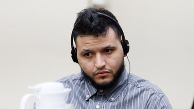 Woman testifies how Laken Riley murder suspect tried to ‘break inside’ her apartment (Miguel Martinez/Atlanta Journal-Constitution via AP, Pool) (AP) Woman testifies how Laken Riley murder suspect tried to ‘break inside’ her apartment (Miguel Martinez/Atlanta Journal-Constitution via AP, Pool) (AP)