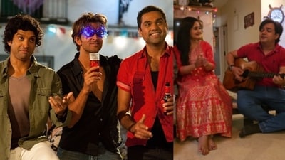 Comedian Kettan Singh mimicked Farhan Akhtar, Hrithik Roshan and Abhay Deol while singing Senorita. Comedian Kettan Singh mimicked Farhan Akhtar, Hrithik Roshan and Abhay Deol while singing Senorita.