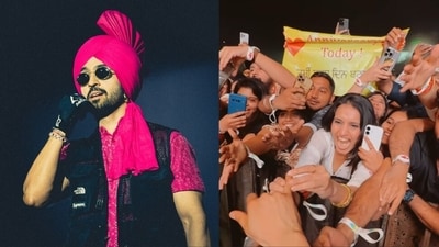 Diljit Dosanjh's fans got emotional during his show. Diljit Dosanjh's fans got emotional during his show.
